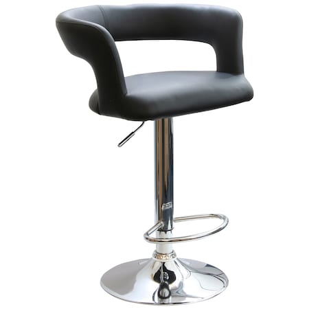 Amerihome Modern Curvy Bar Stool BS2440